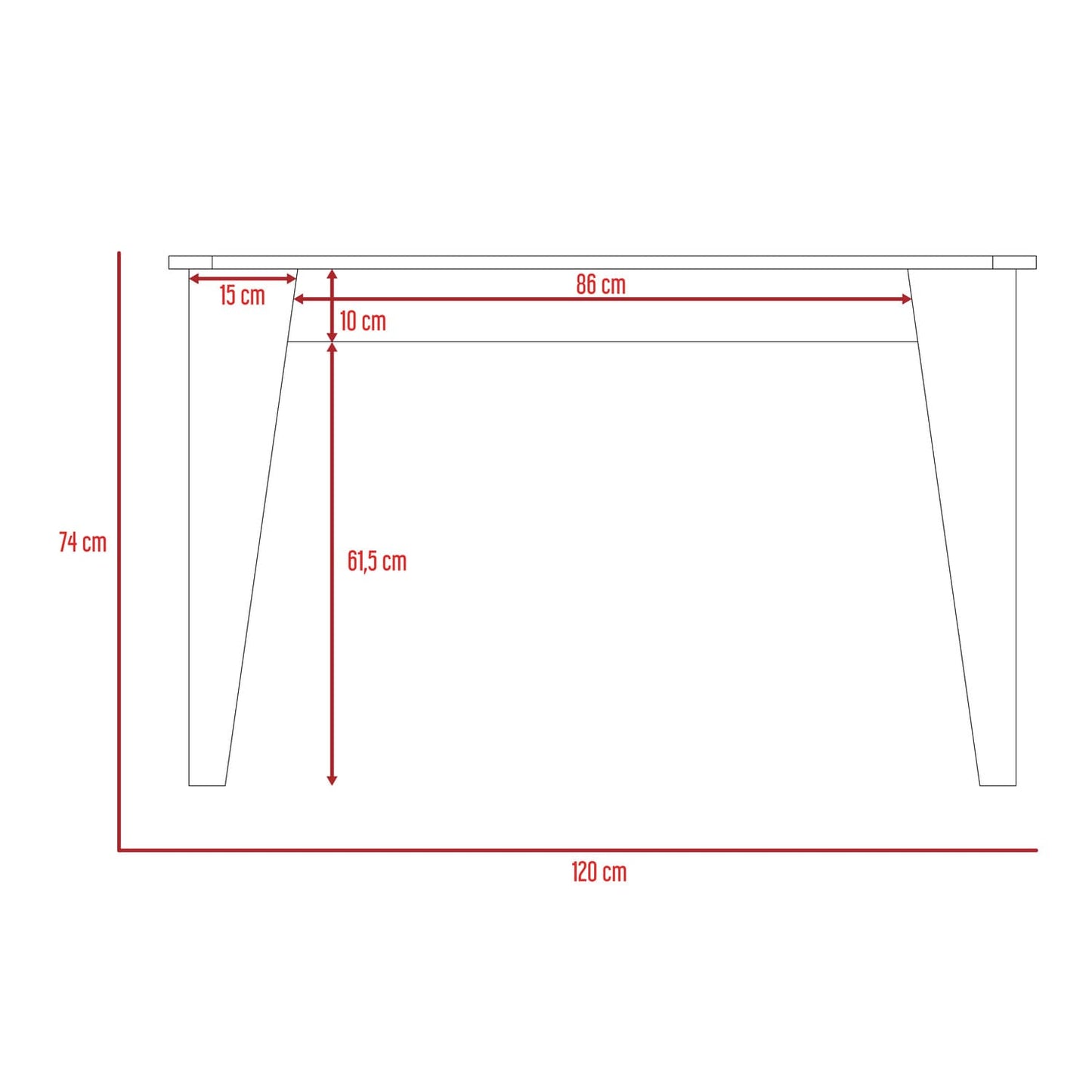 Comedor Verona Prestige 120 Brown Intenso