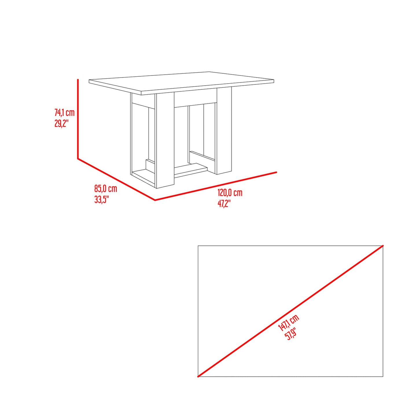 Comedor Vóltera Élite 120