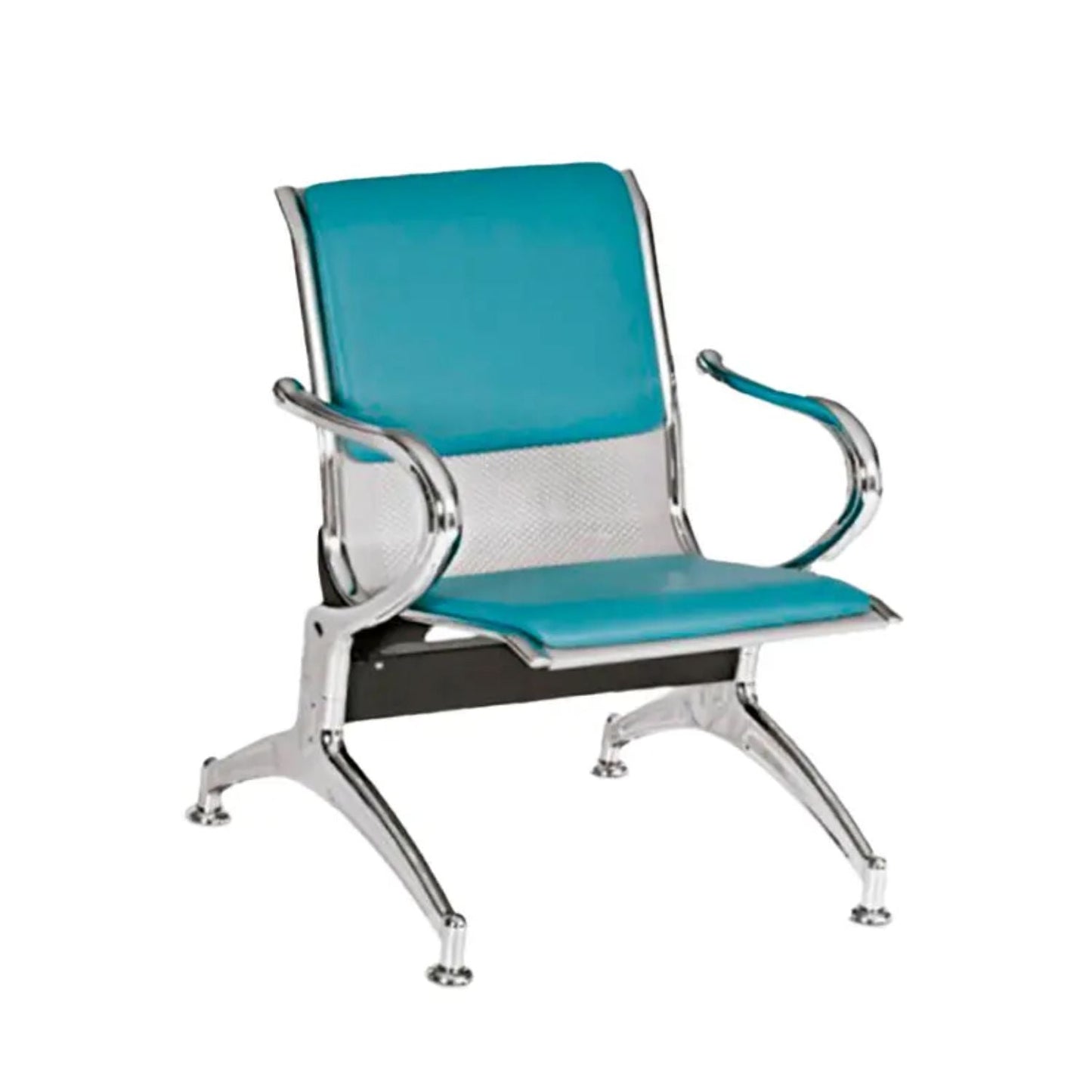 Silla Tandem 1 Puesto Tapizado