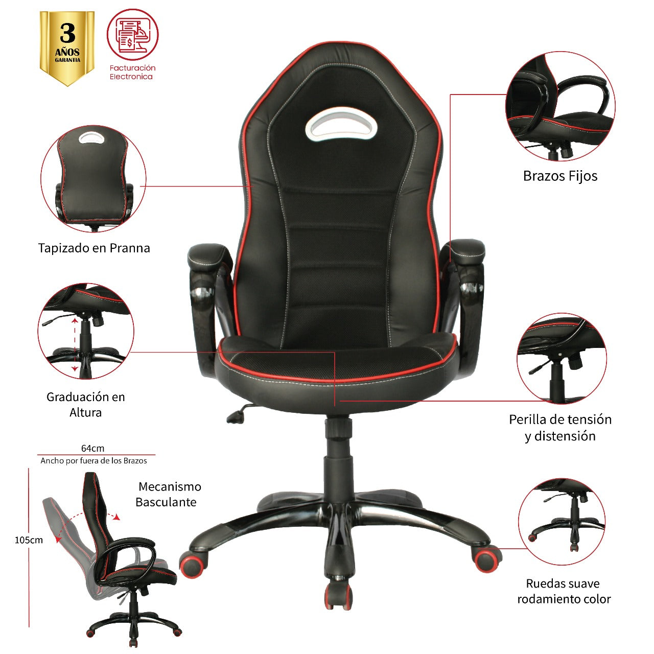 Silla Gamer Ibis