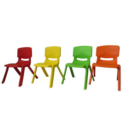 Mesa kids Magic Negra + 4 sillas magic multicolor