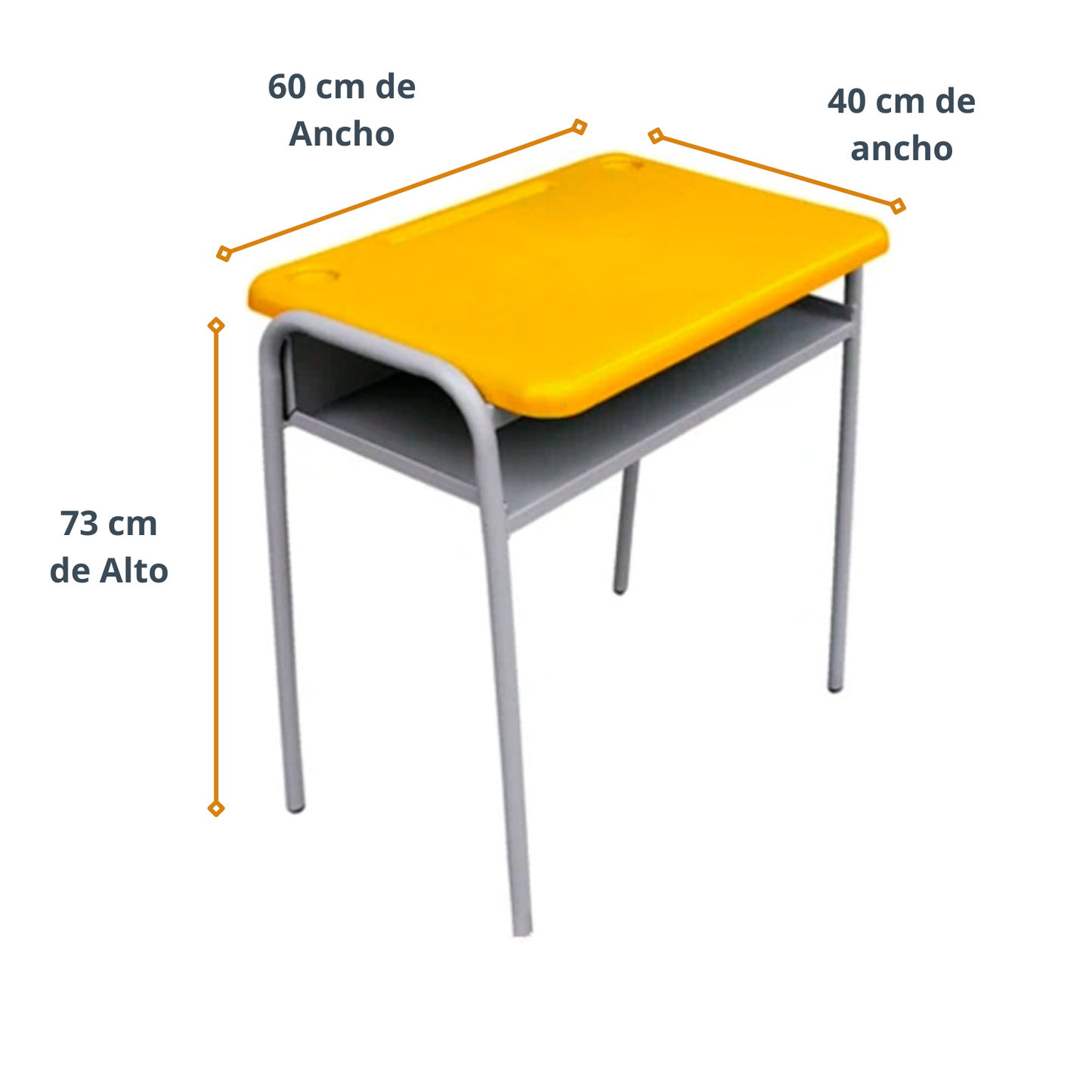 Pupitre Académico + Silla UniDesk 4