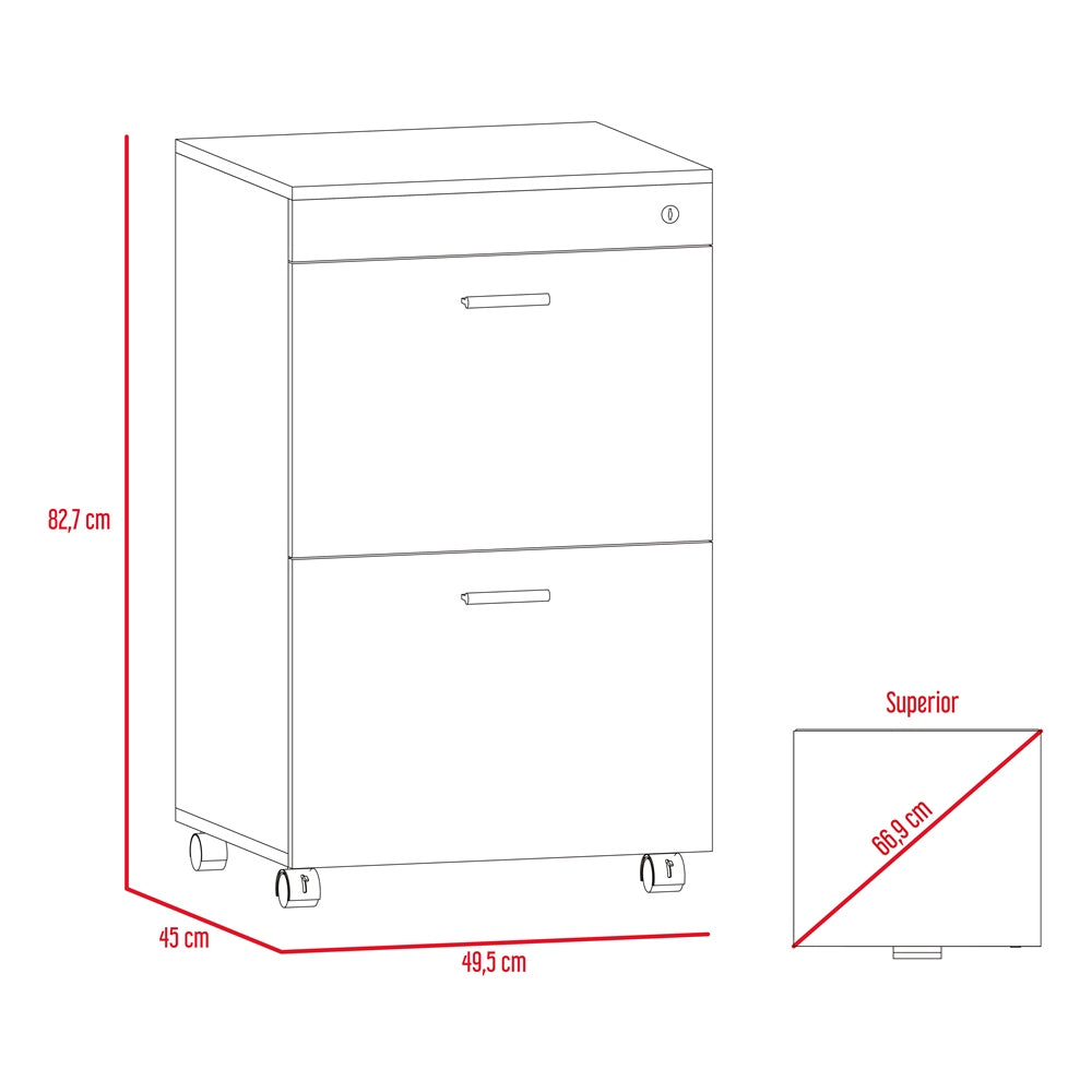 Archivador Twin Prestige Wengue
