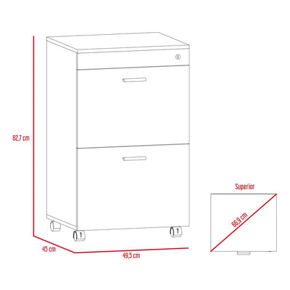 Archivador Twin Prestige Wengue