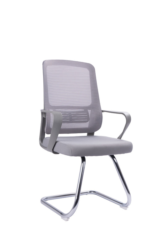 SILLA DE OFICINA AURA INTERLOCUTORA GRIS