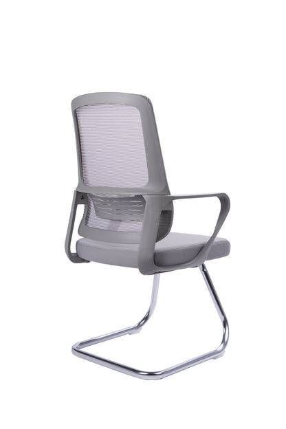 SILLA DE OFICINA AURA INTERLOCUTORA GRIS