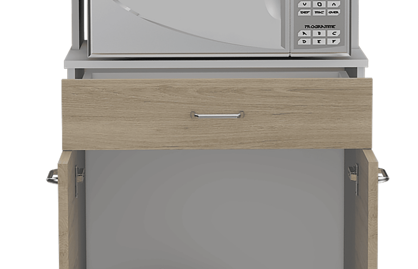 Alacena Cook Prestige Blanco - Roble Europeo