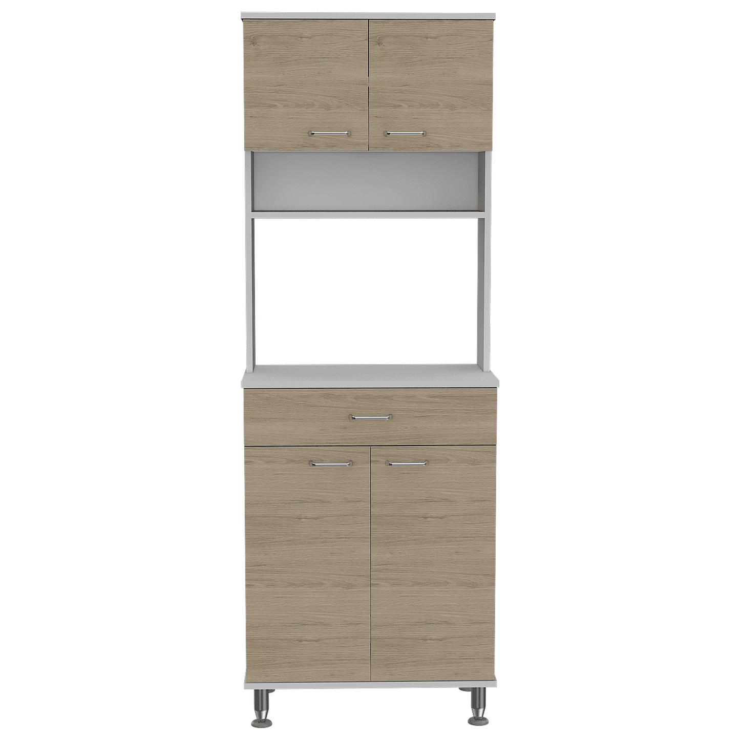 Alacena Cook Prestige Blanco - Roble Europeo