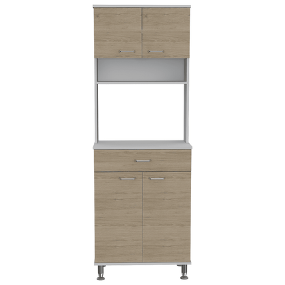 Alacena Cook Prestige Blanco - Roble Europeo