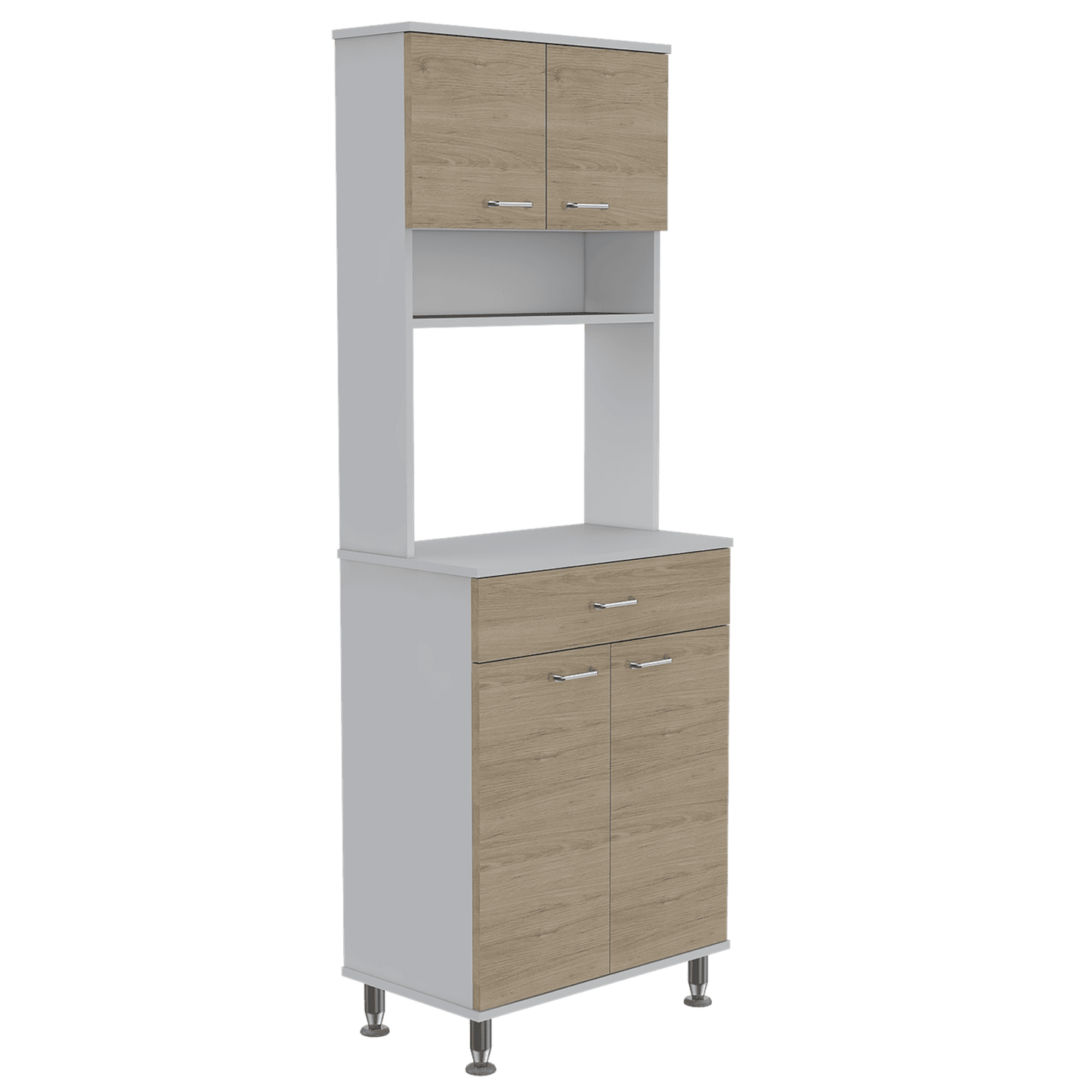 Alacena Cook Prestige Blanco - Roble Europeo