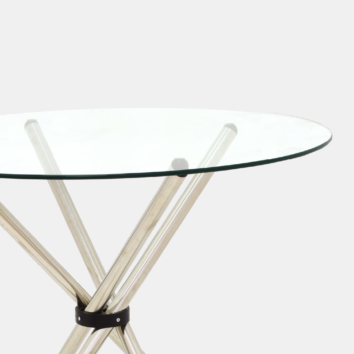 MESA TRENZA VIDRIO