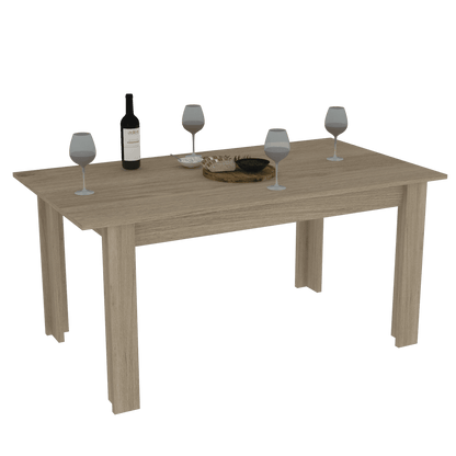 Comedor Amalfi Prestige 160 Roble Europeo + 4 sillas