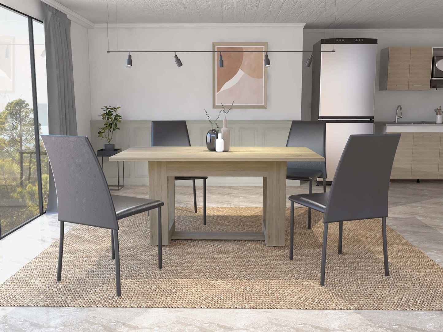 Comedor India Prestige + sillas