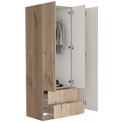 Closet Boreal Signature Beige Nórdico - Blanco