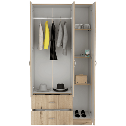 Closet Boreal Signature Beige Nórdico - Blanco