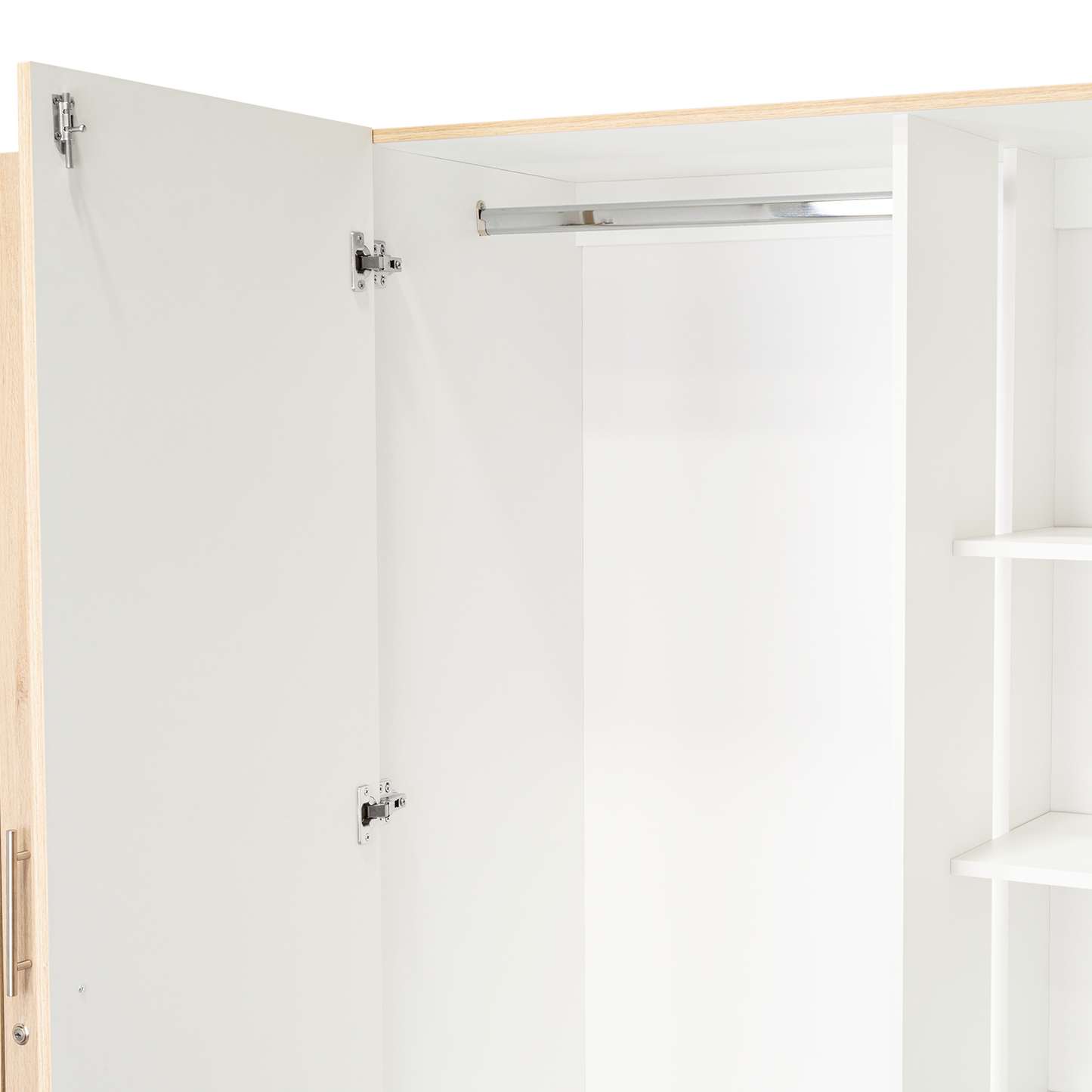 Closet Salermo Élite Roble Europeo - Blanco