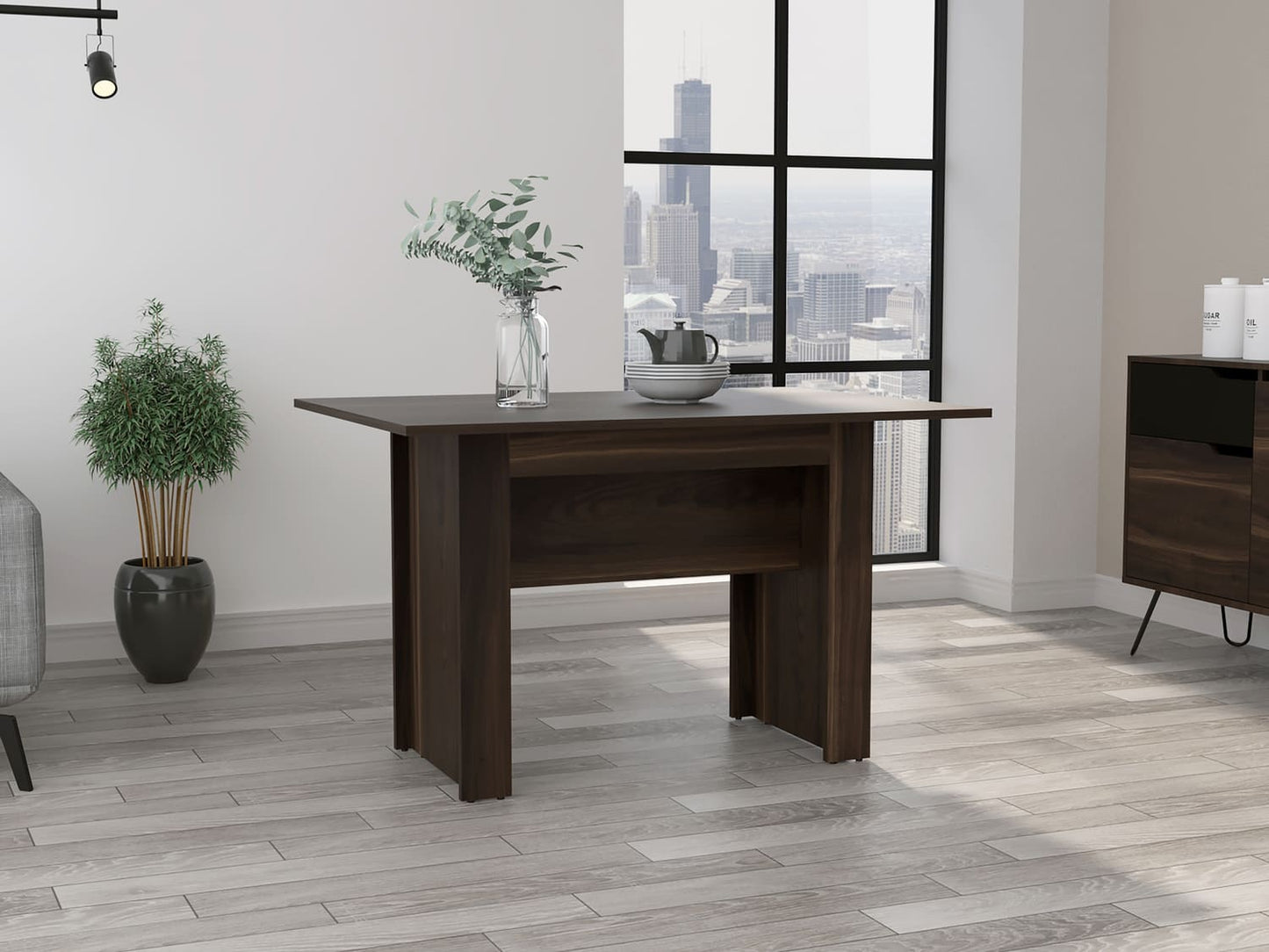 Comedor Elegance Signature 120 Brown Intenso