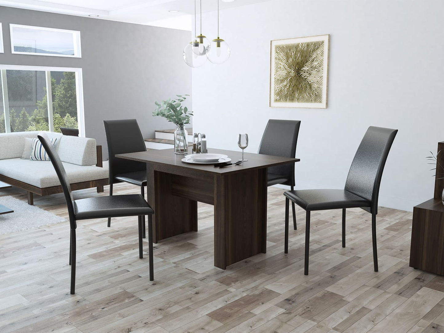 Comedor Elegance Signature 120 Brown Intenso