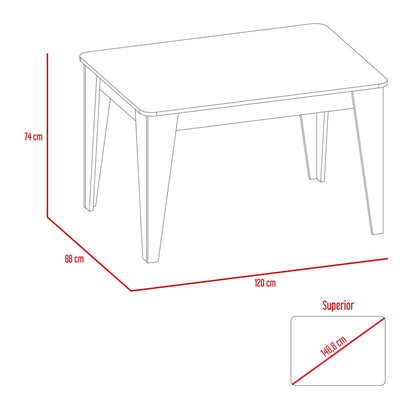 Comedor Verona Prestige 120 Brown Intenso