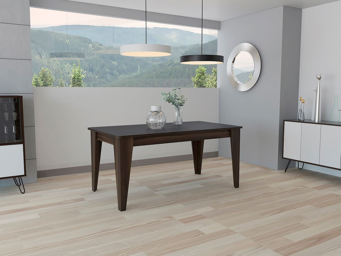 Comedor Verona Prestige 160 Brown Intenso