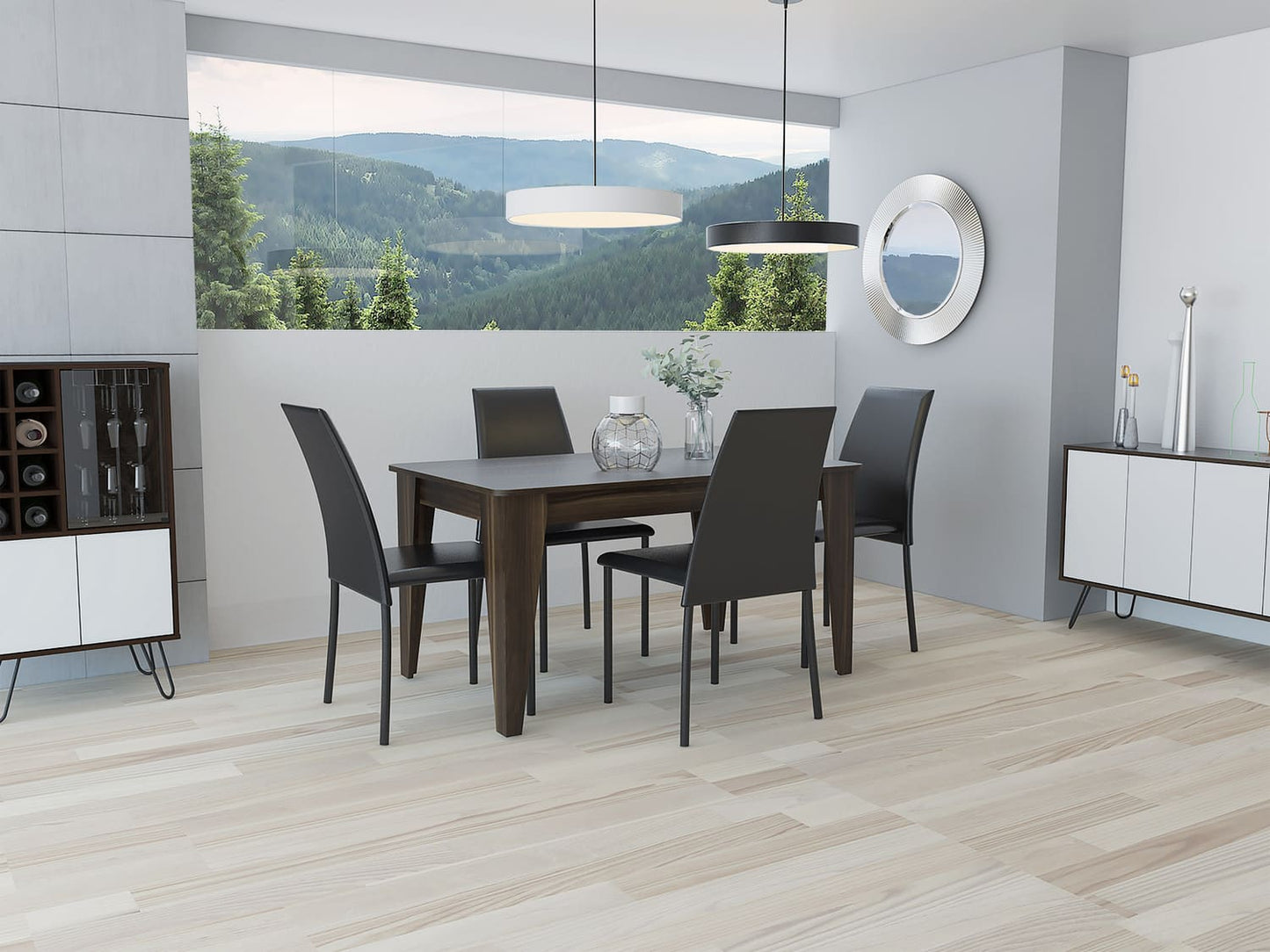 Comedor Verona Prestige + 4 sillas