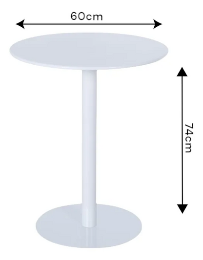 MESA METALICA EJE 60