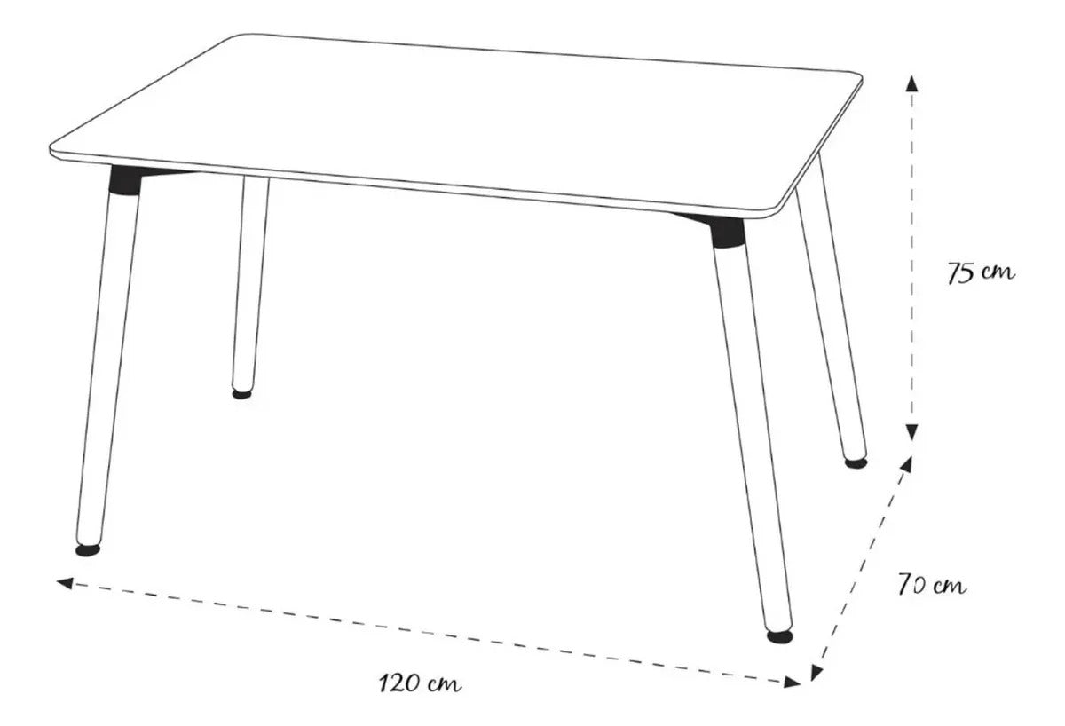 MESA BOEMIA 120X80