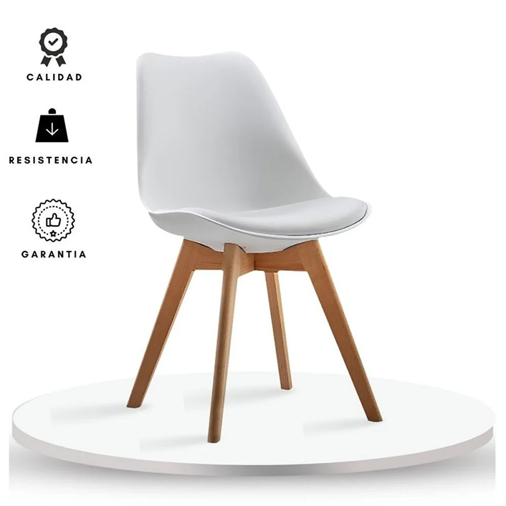 SILLA TORONTO TAPIZADA