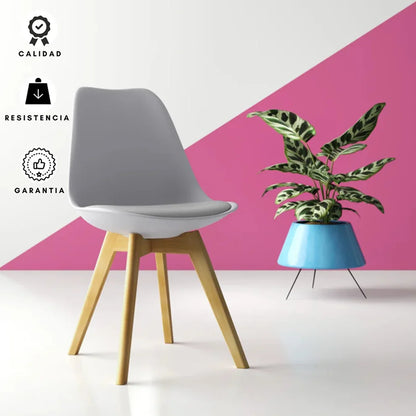 SILLA TORONTO TAPIZADA