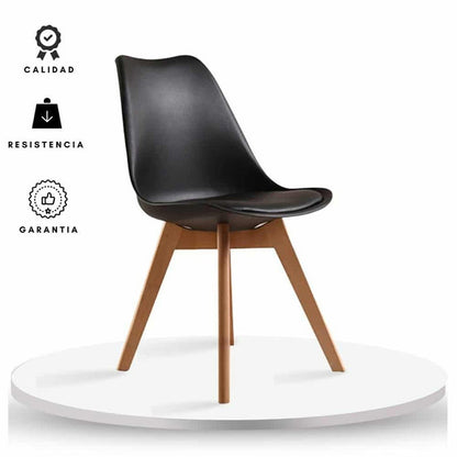 SILLA TORONTO TAPIZADA