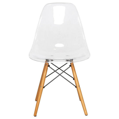 SILLA EAMES TRANSPARENTE