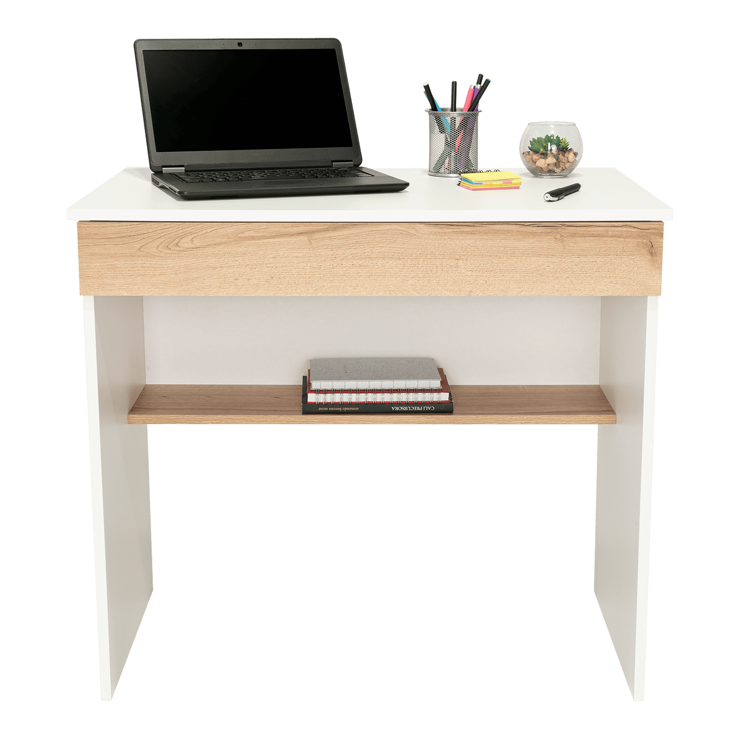 Escritorio Dakota Signature Blanco - Beige Nórdico