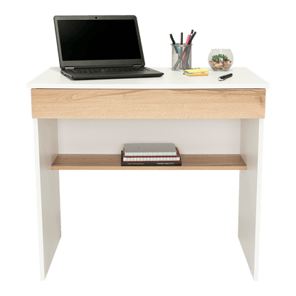 Escritorio Dakota Signature Blanco - Beige Nórdico