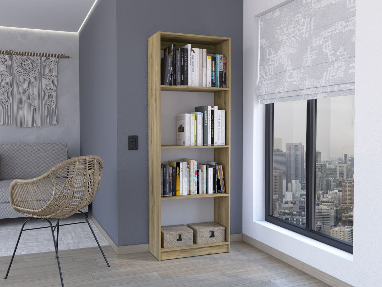 Estante Shelf Prime Crema Tostada Blanco
