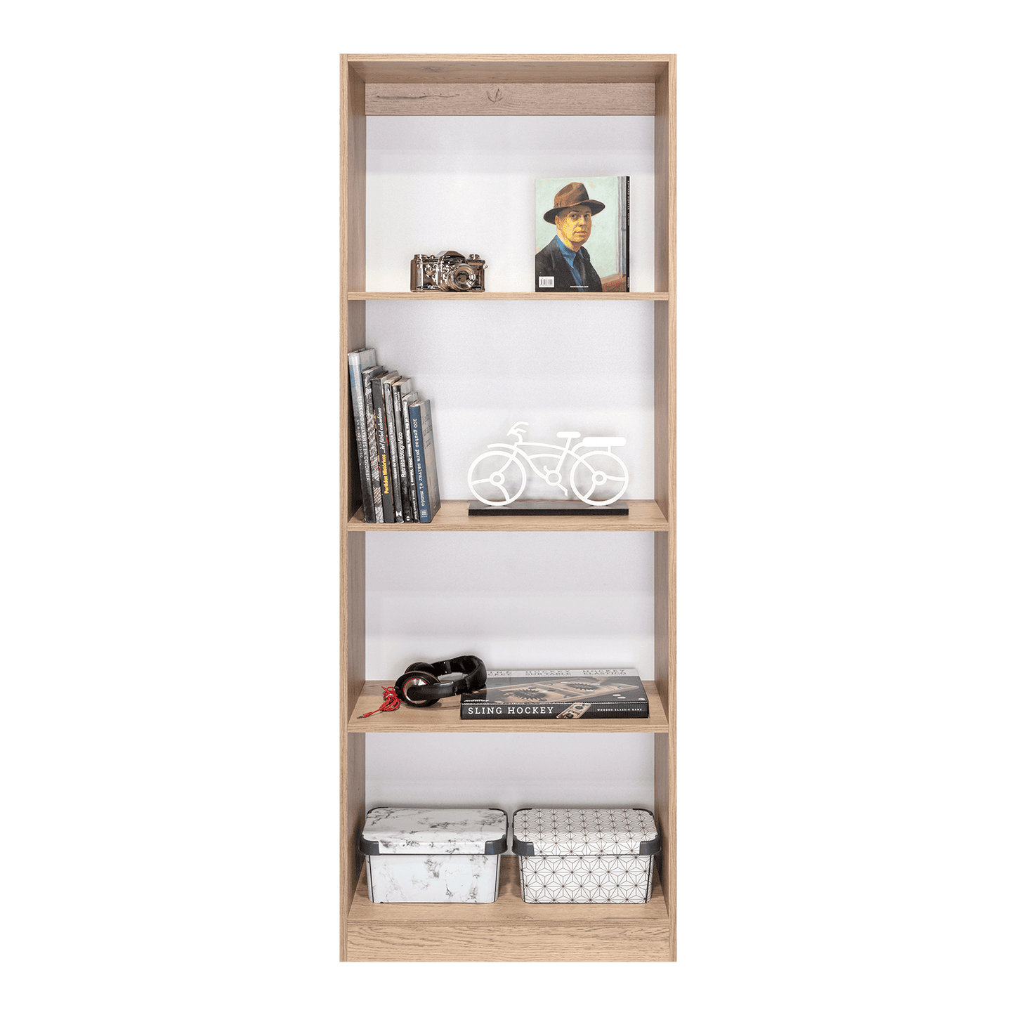 Estante Shelf Prime Crema Tostada Blanco