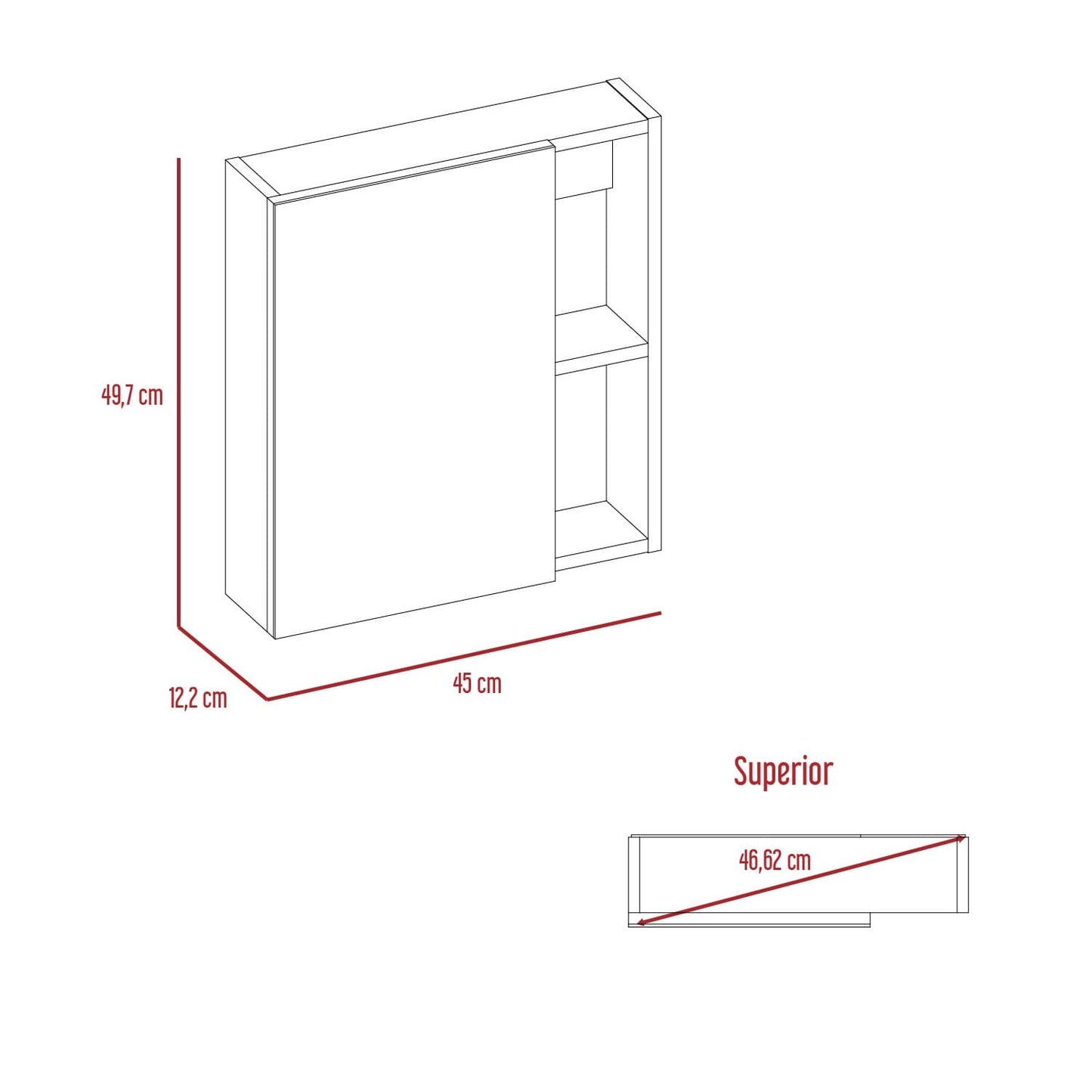 Gabinete De Baño Bristol Signature Wengue