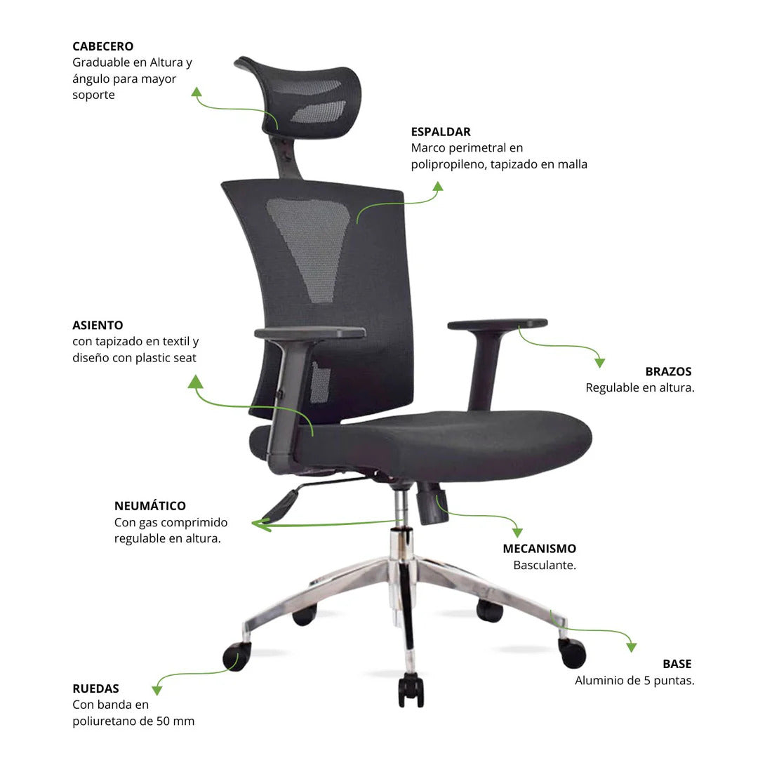 SILLA PRESIDENTE IMPERIUM