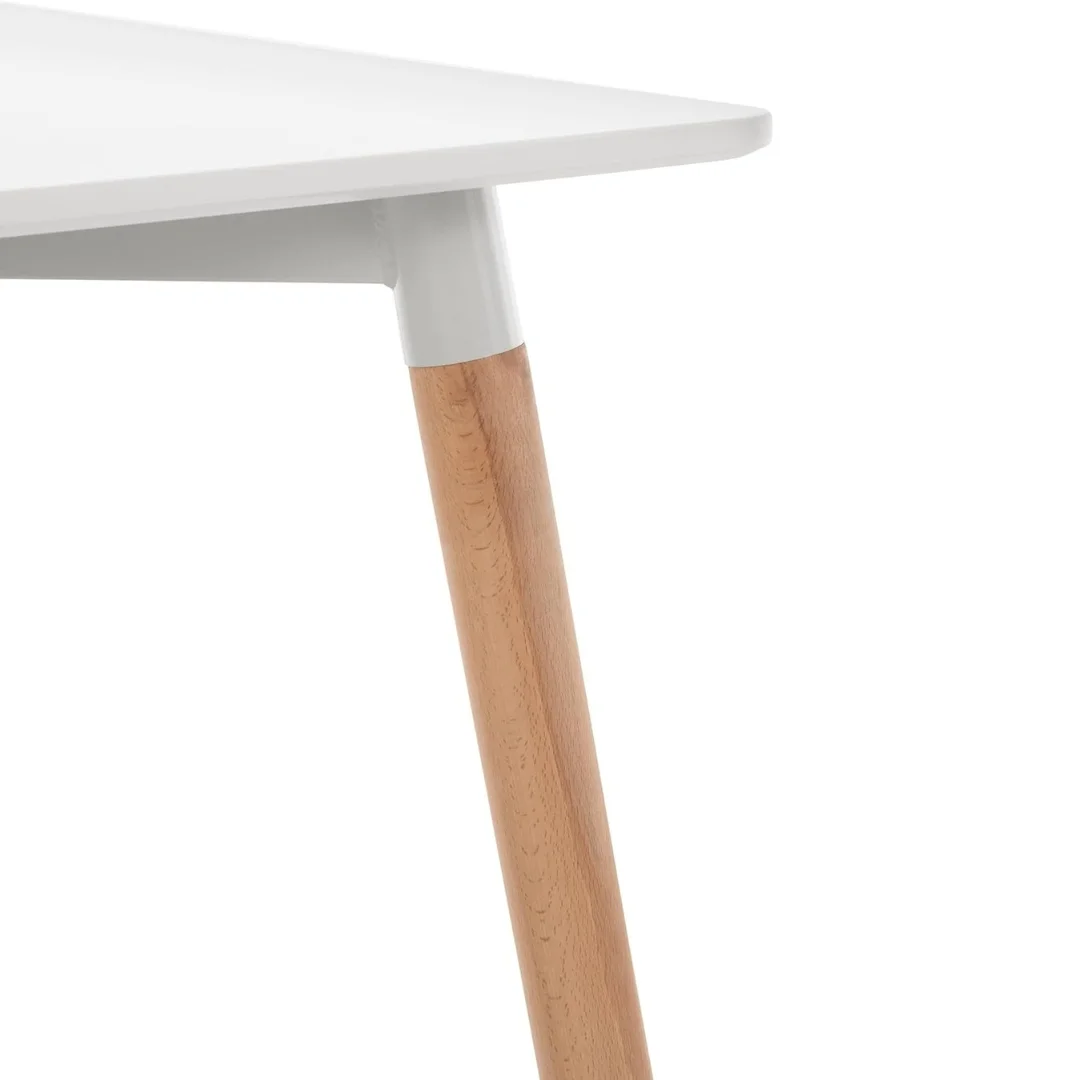 MESA ARISA 80X80 BLANCA