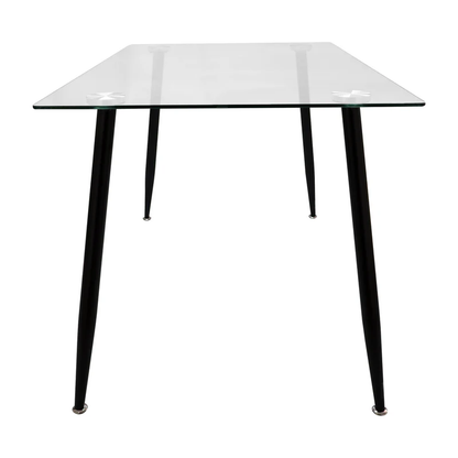 MESA SHARID 120X80 VIDRIO