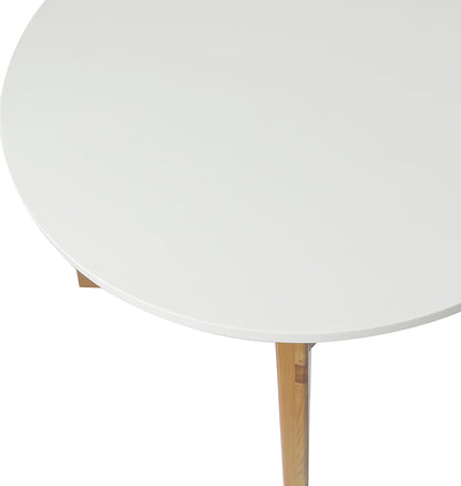 Mesa infantil nube Redonda blanca