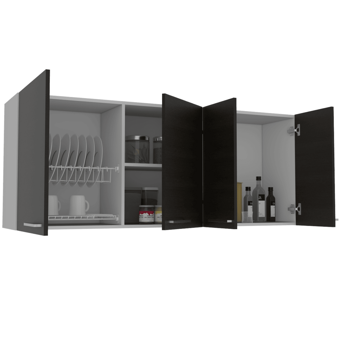 Mueble superior Avalon Élite Blanco - Wengue