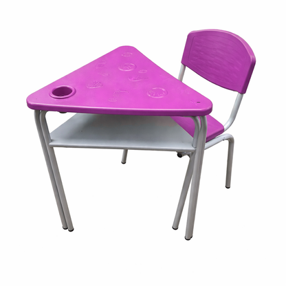 Kit Juego Triangular Hexagonal  con portalibros