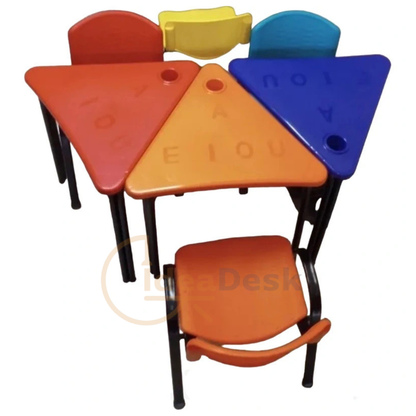 Kit Juego Triangular Hexagonal sin portalibros