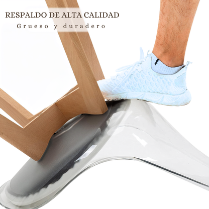 SILLA TORONTO TRANSPARENTE TAPIZADA