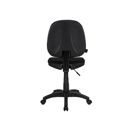 SILLA GIRATORIA SECRETARIAL ESPALDA MEDIA NEGRA