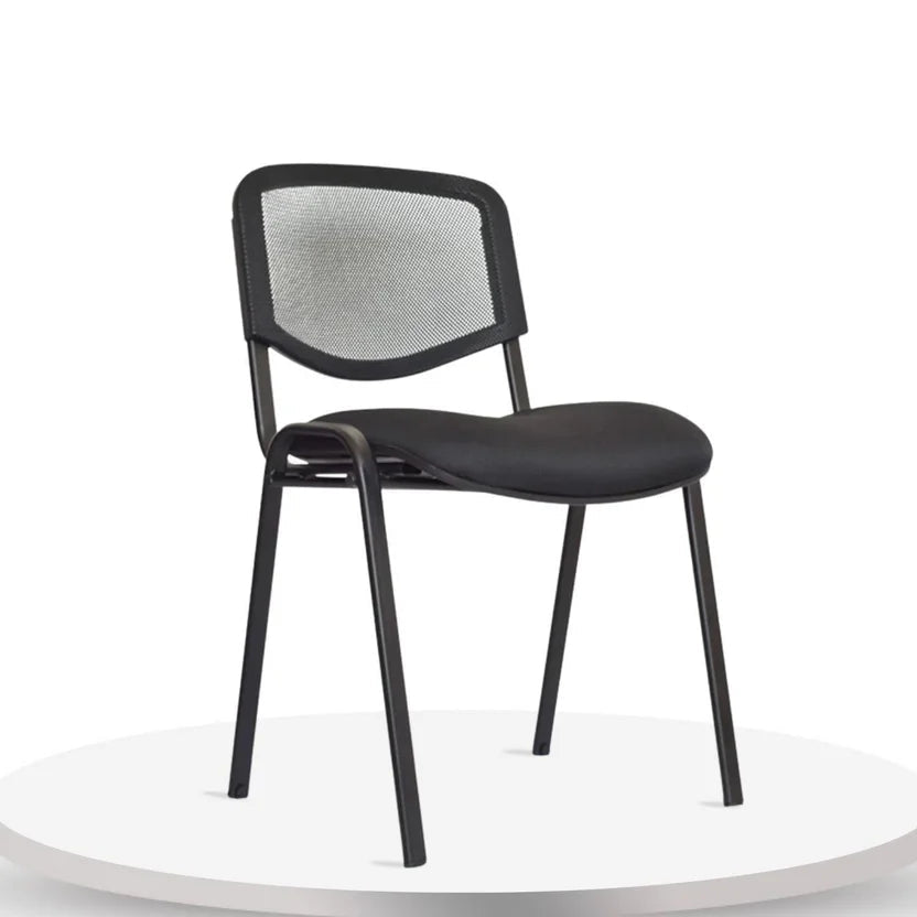 SILLA ISOCELES ESP MALLA NEGRA