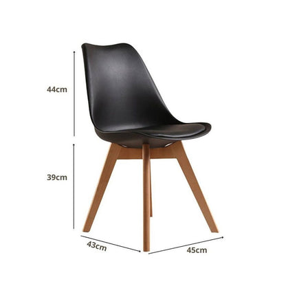 SILLA TORONTO TAPIZADA