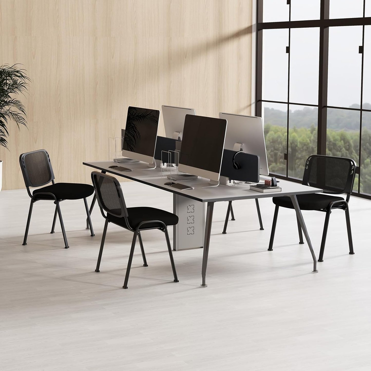 Silla Interlocutora Isosceles Air Pro P. Negro