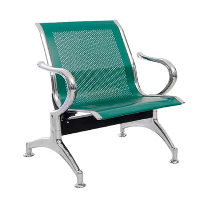 Silla Tandem 1 Puesto Cromado