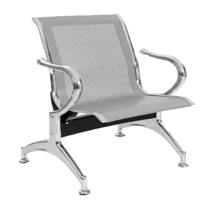Silla Tandem 1 Puesto Cromado